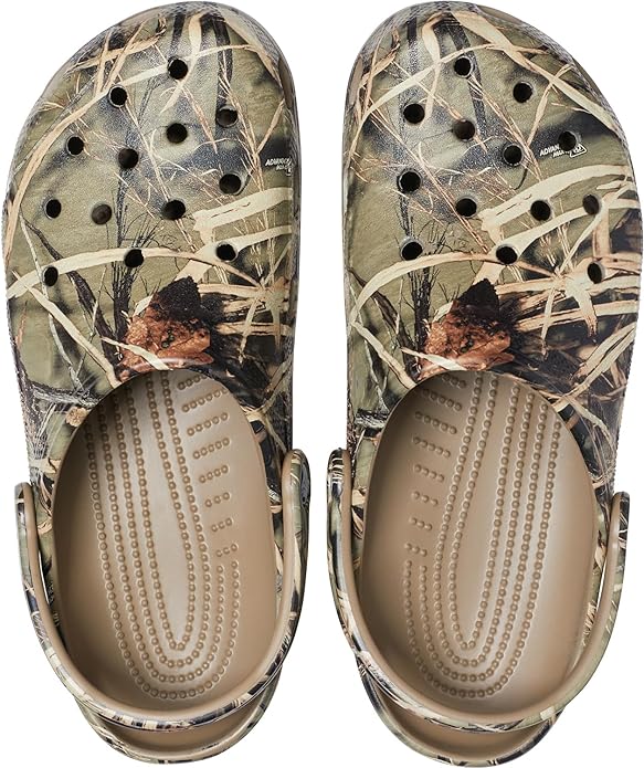 SAYYAS Unisex-Adult Classic Realtree Clog Khaki